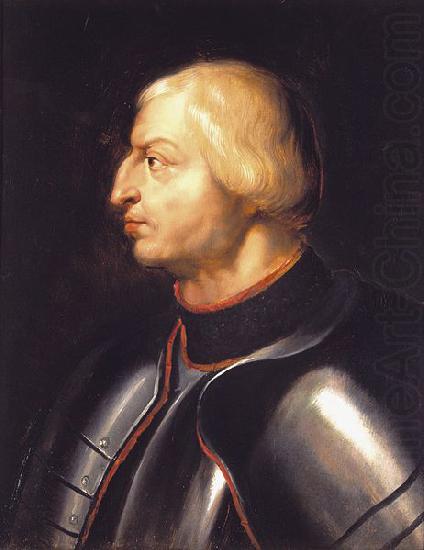 Portret van Alfons, koning van Aragon en Napels, Peter Paul Rubens